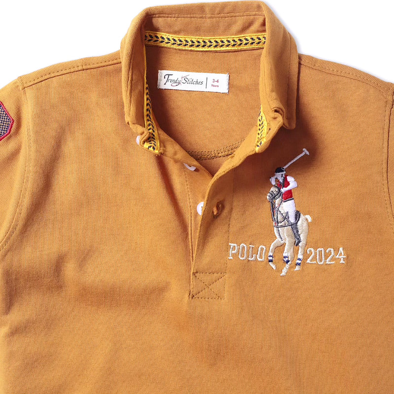 Iconic Embroidered Polo Shirt