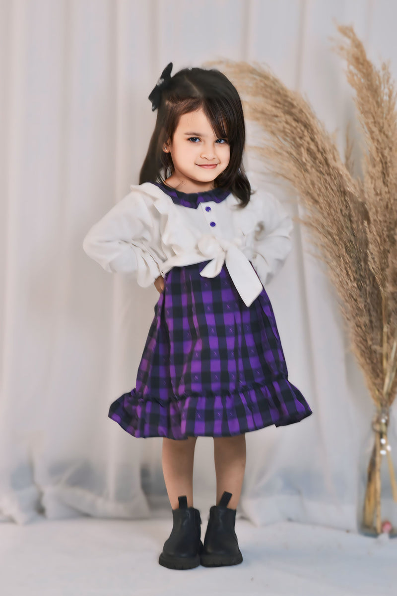 Royal Elegance Girl's Frock