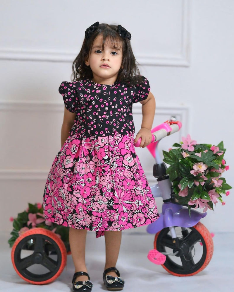 Perfect for every twirl and adventure, Girls Garden Party Frock