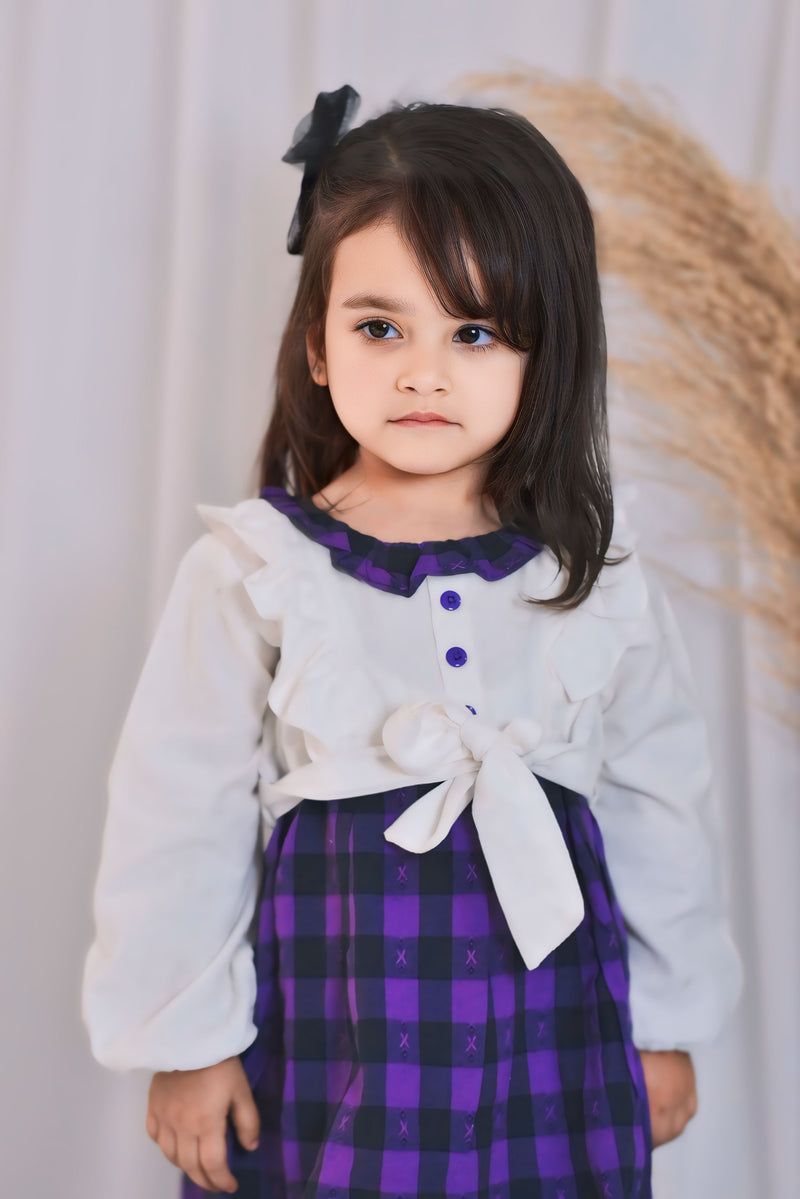 Royal Elegance Girl's Frock